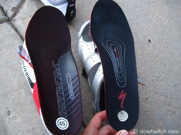 specialised body geometry insoles