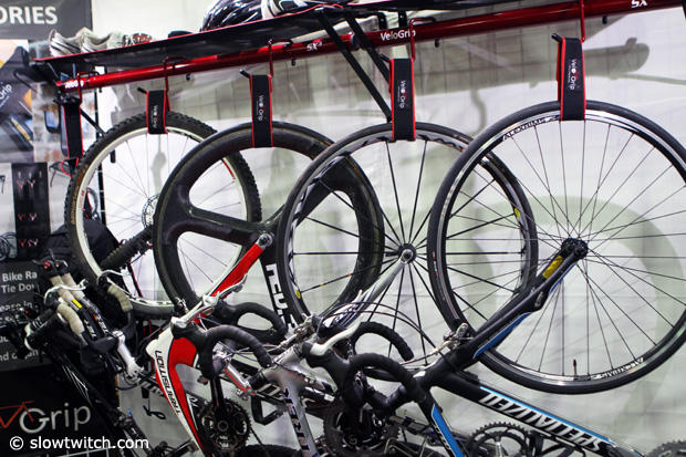 VeloGrip bike storage garage solution