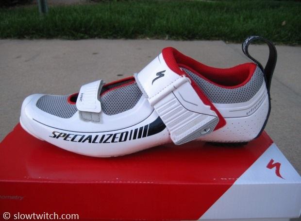 2013 Specialized Trivent Sport Womens Tri Shoes Size 37EU White/Silver. 