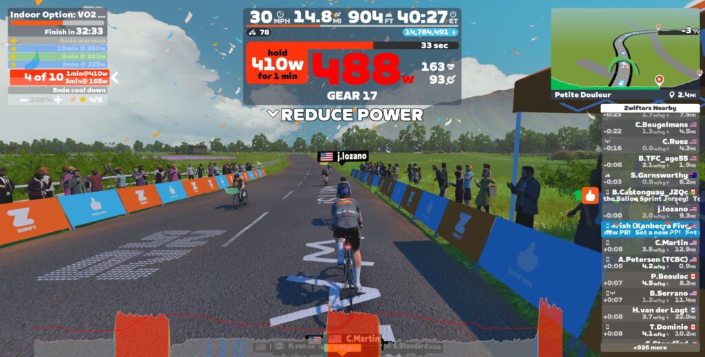 Velocity Workout Gamifying Your Workout Stats on Velocity - Slowtwitch News