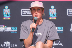 Ironman 70.3 World Championship Marbella 2025 Press Conference, Paula Findlay
