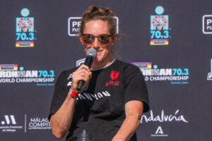 Ironman 70.3 World Championship Marbella 2025 Press Conference, Kat Matthews