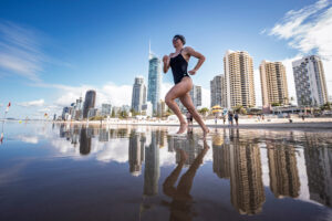 T100 Gold Coast, Swim Familiarisation at Surfers Paradise, Queensland 20th March 2026