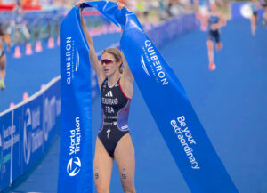 Beaugrand and Coninx Thrill French Fans with WTCS Quiberon Wins Beaugrand wins Quiberon Photo World Triathlon