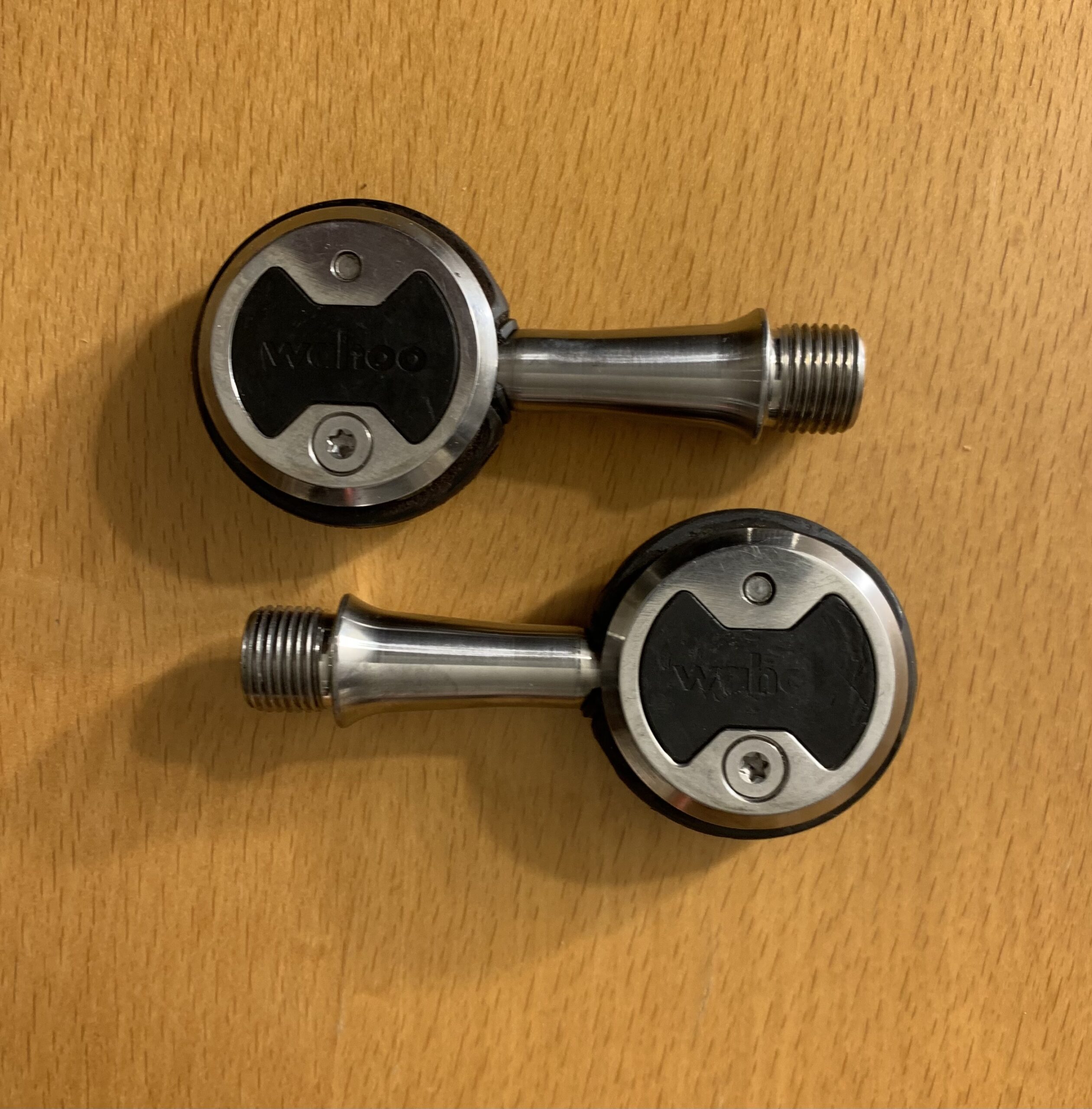 Wahoo/Speedplay pedals (stainless steel axle). Pedals only (no